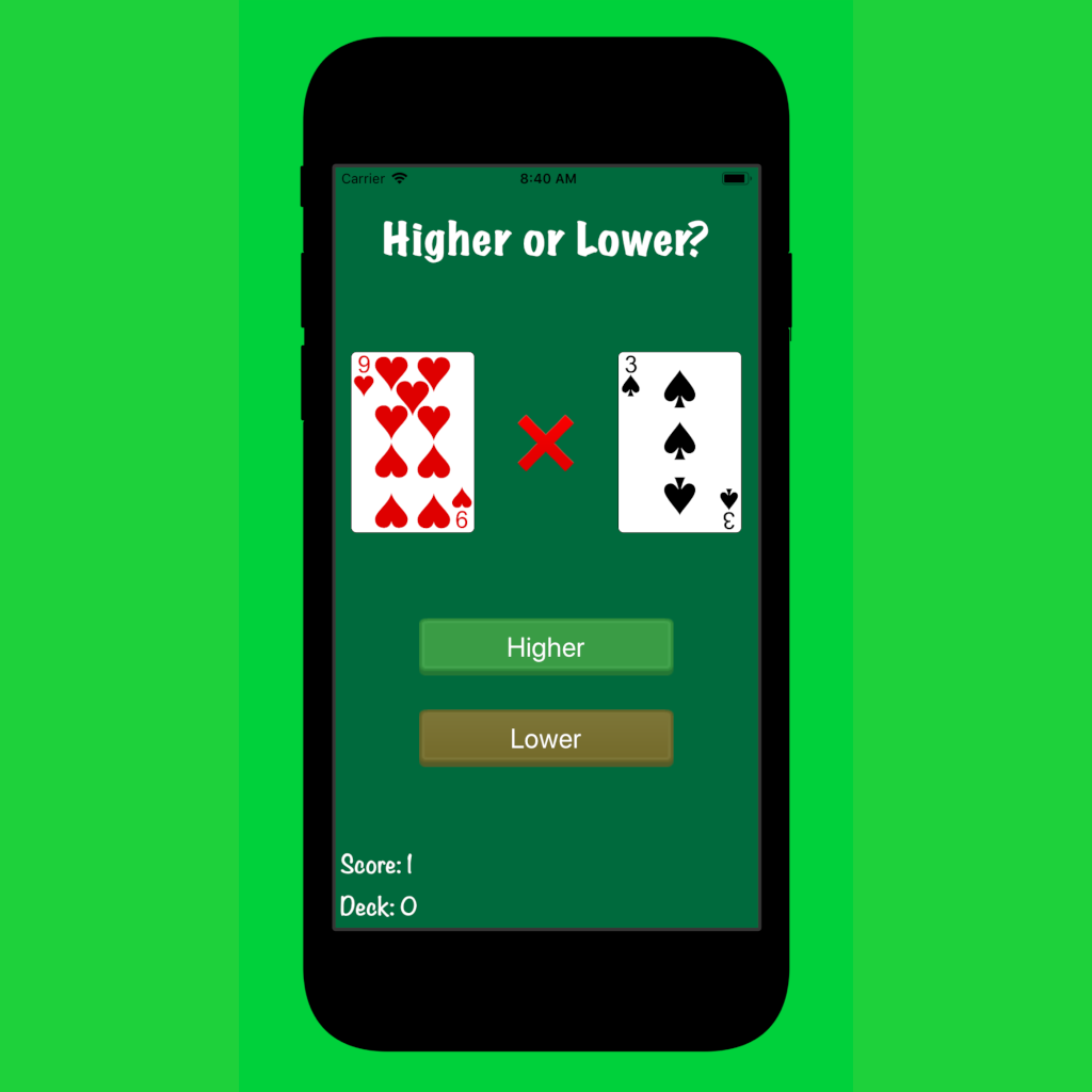 Higher or Lower screenshot 3